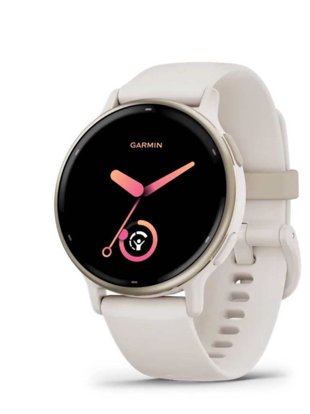Garmin Vivoactive 5 Lightweight fitness Smartwatch - Soft White